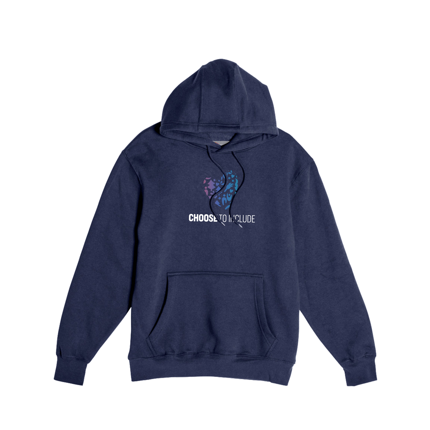 Heart of Inclusion Premium Hooded Fleece Sweatshirt