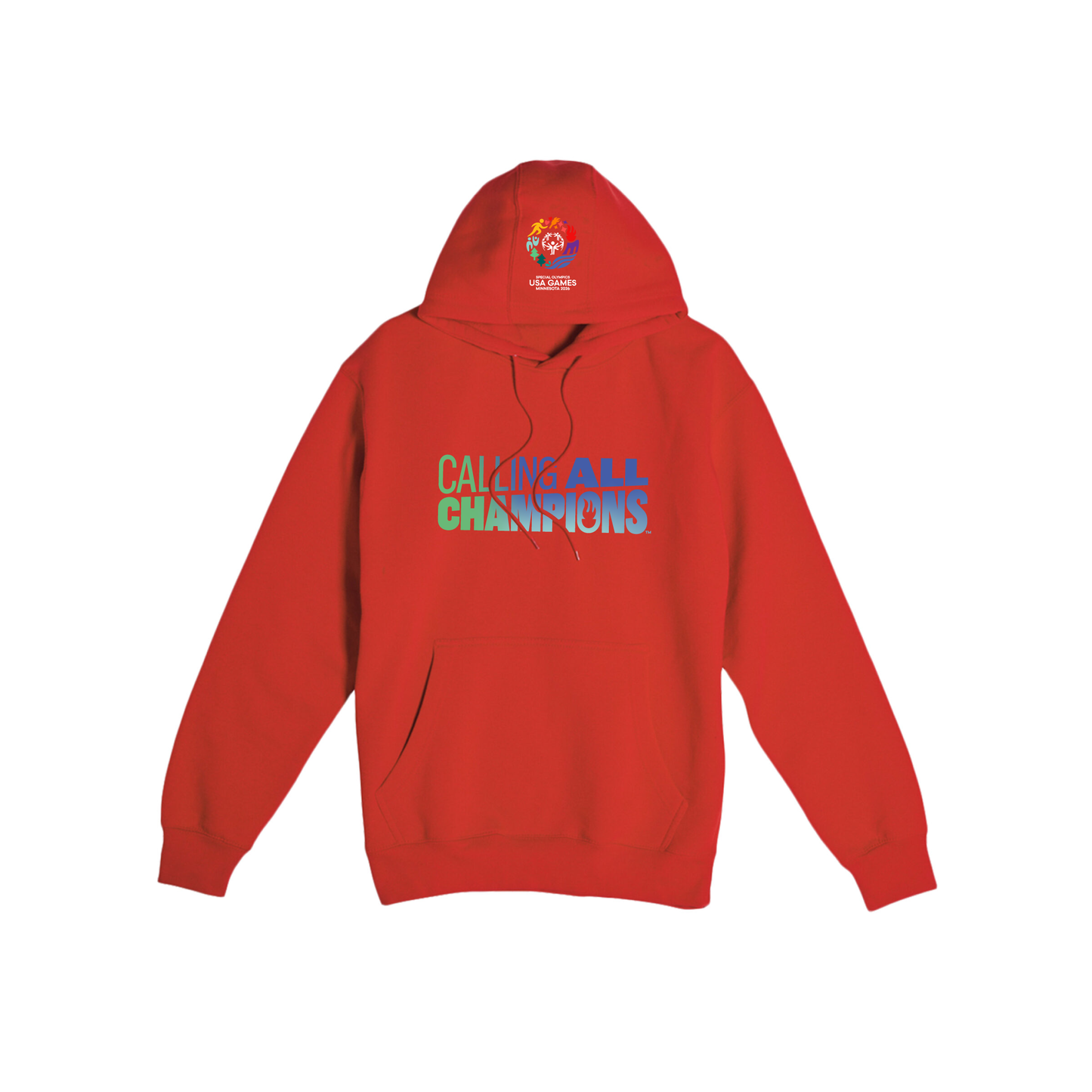 Calling All Champions™ Unisex Hooded Fleece Sweatshirt