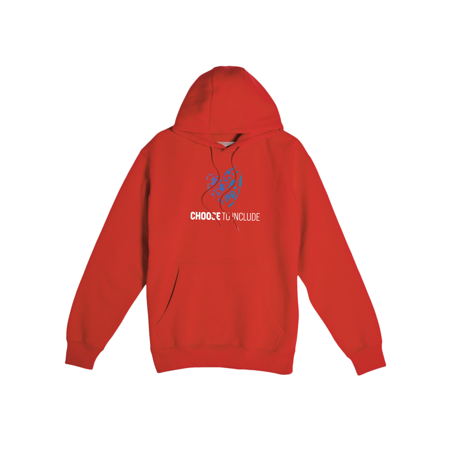 Heart of Inclusion Premium Hooded Fleece Sweatshirt