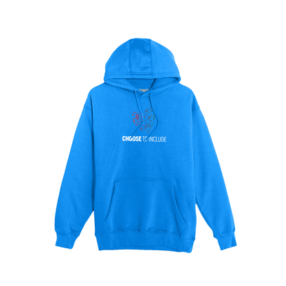 Heart of Inclusion Premium Hooded Fleece Sweatshirt