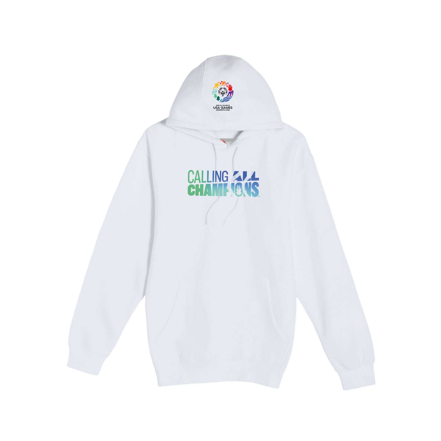 Calling All Champions™ Unisex Hooded Fleece Sweatshirt