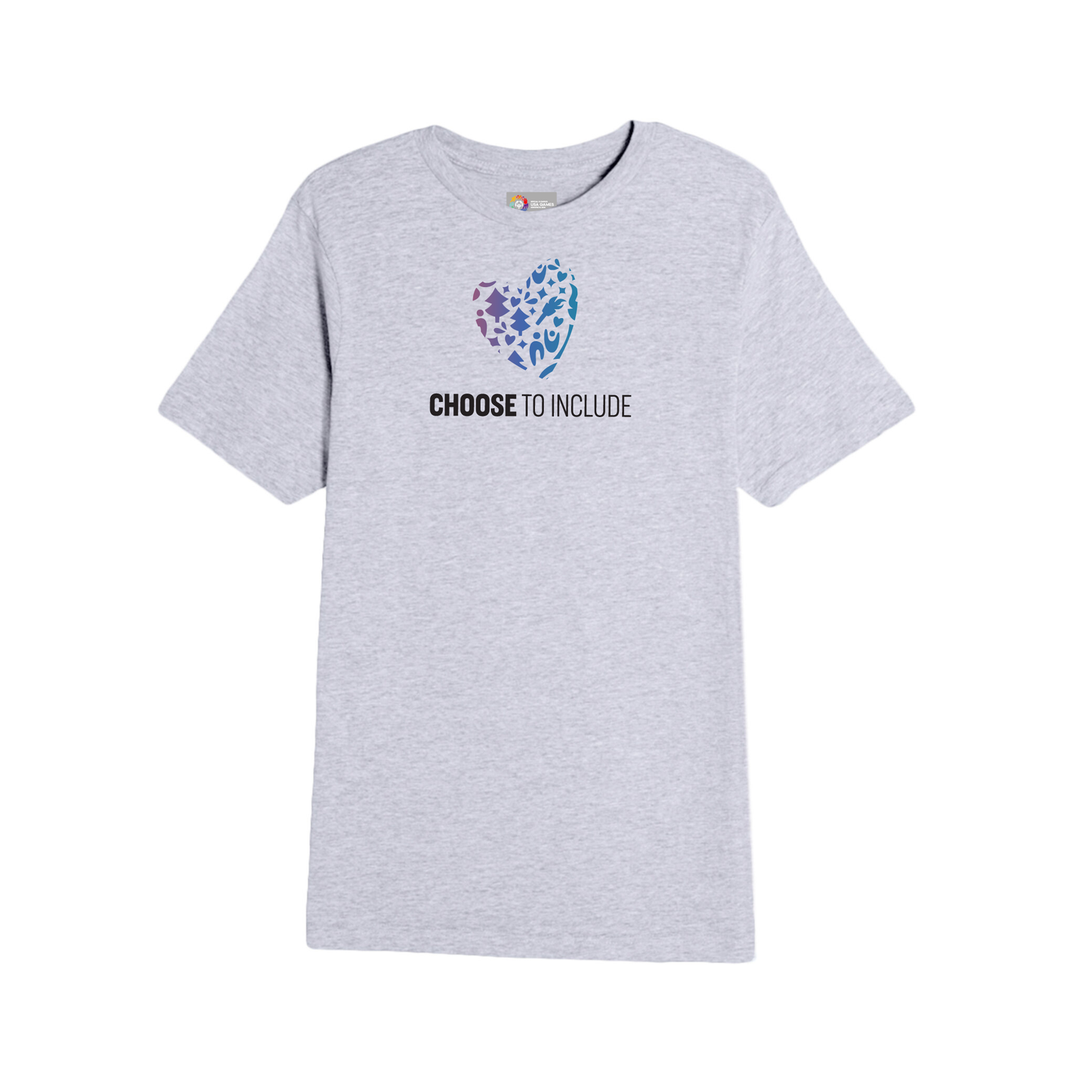 Heart of Inclusion Unisex Short Sleeve Tee