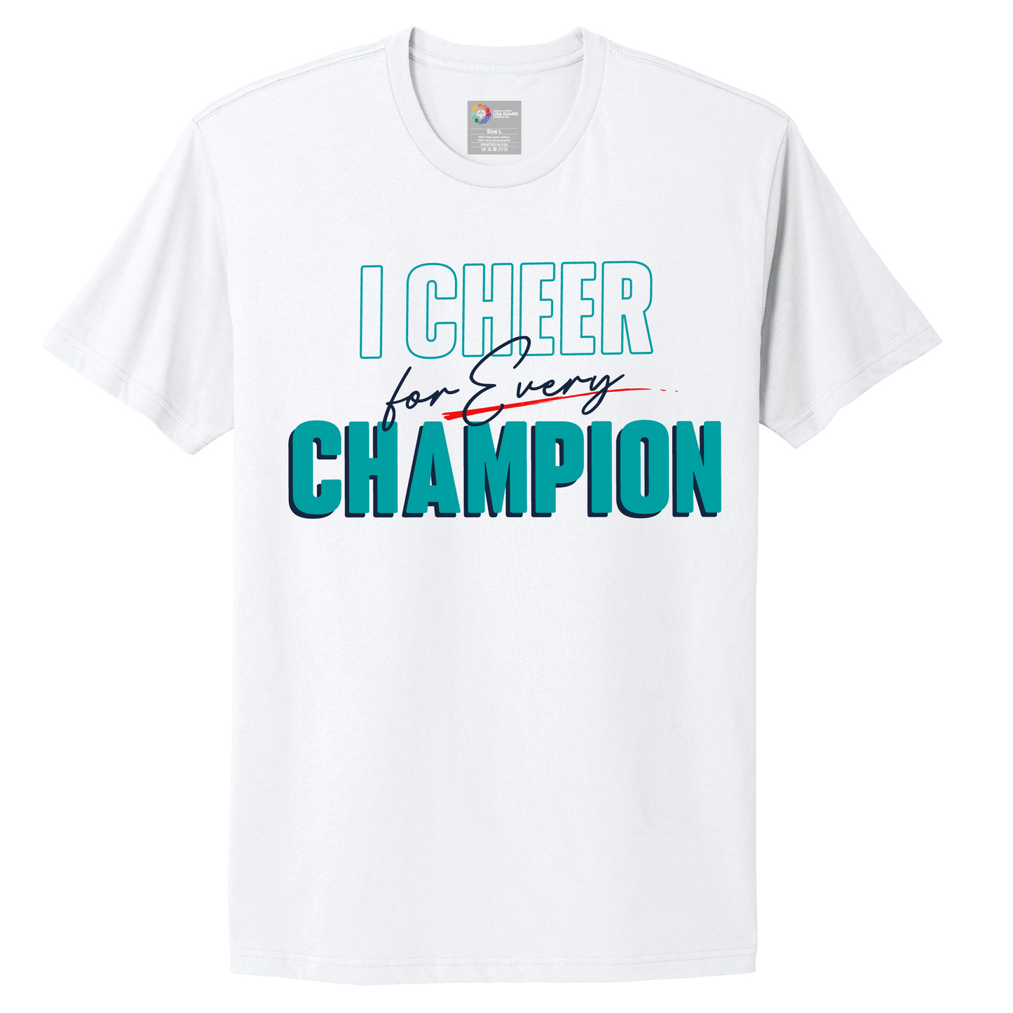 Calling All Champions I Cheer for Every Champion Unisex Short Sleeve Tee