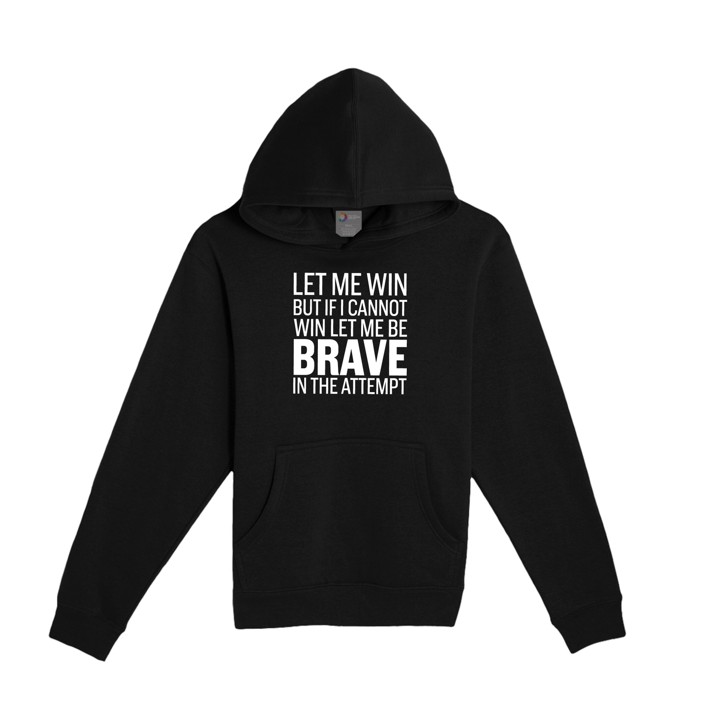 Athlete Oath Youth Hooded Pullover Sweatshirt