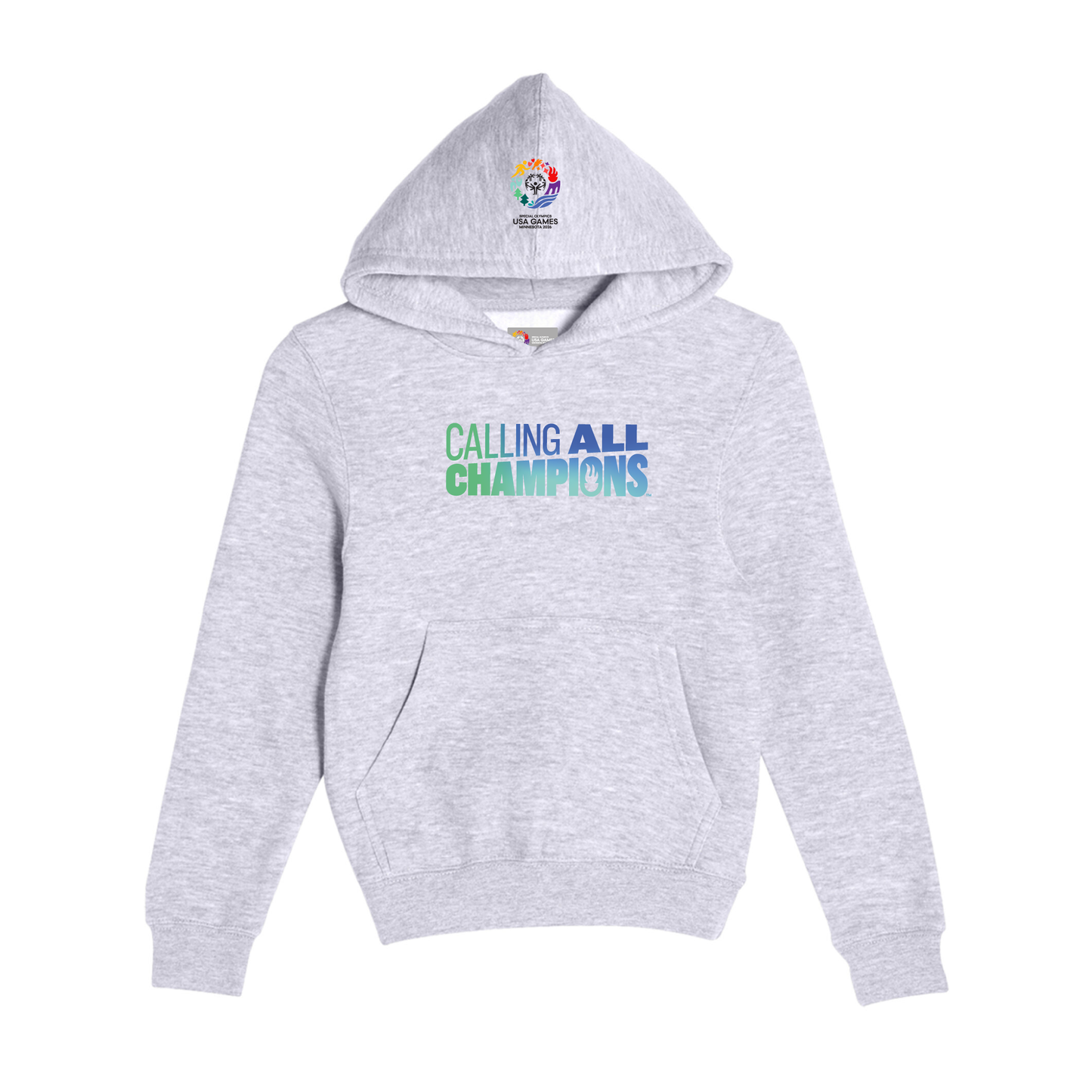 Calling All Champions™ Youth Hooded Pullover Sweatshirt