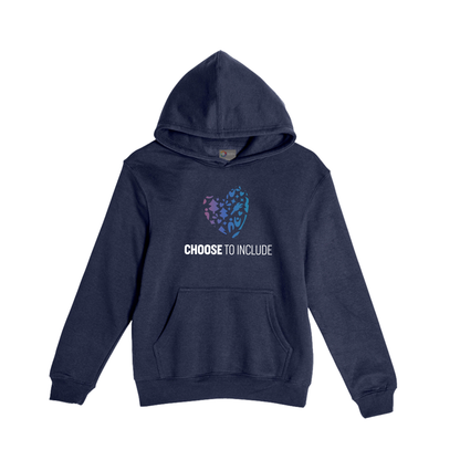 Heart of Inclusion Youth Hooded Pullover Sweatshirt