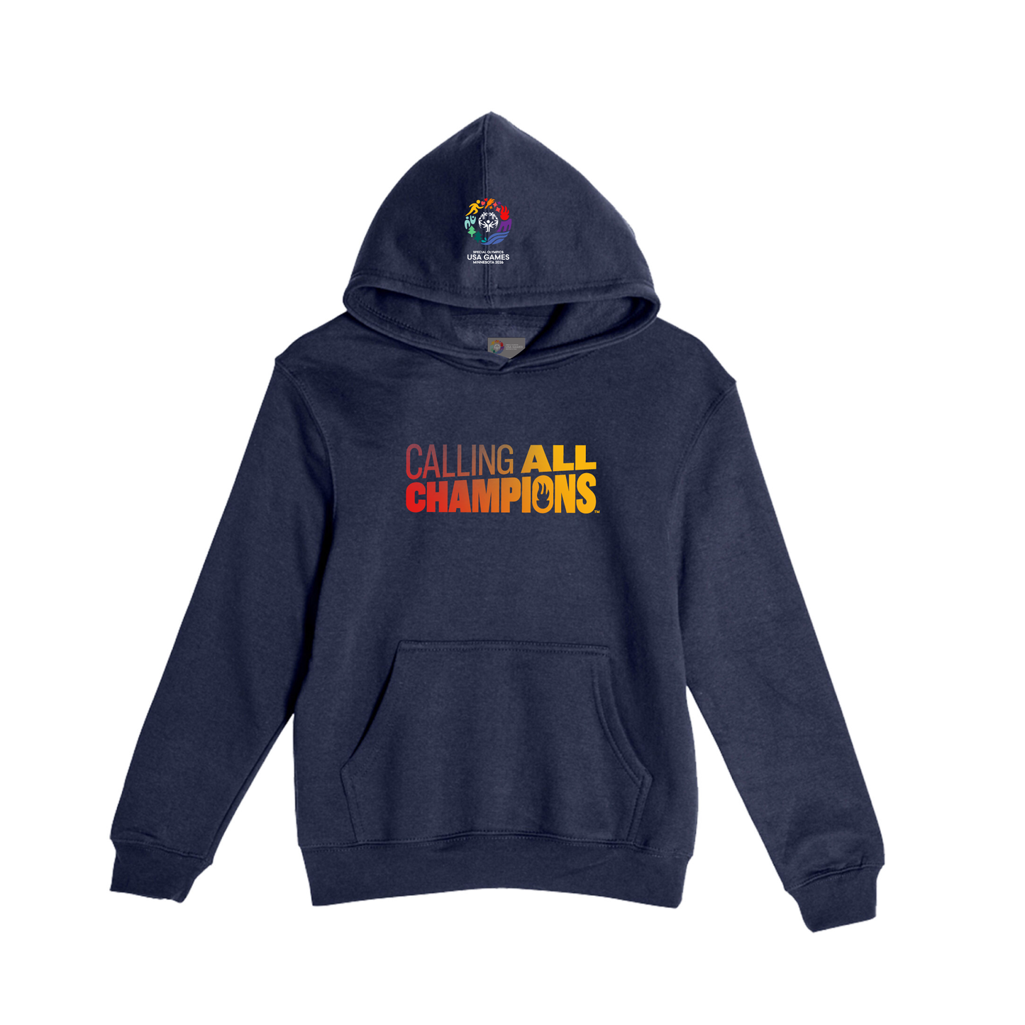 Calling All Champions™ Youth Hooded Pullover Sweatshirt