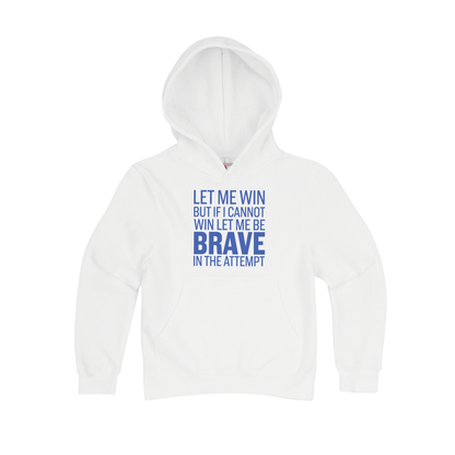 Athlete Oath Youth Hooded Pullover Sweatshirt