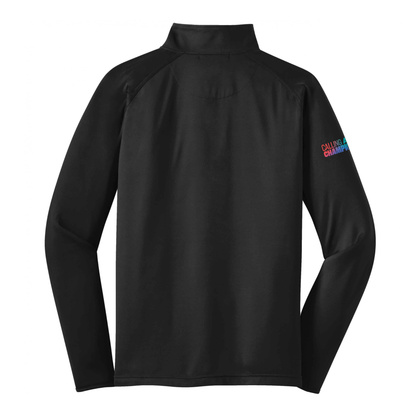 USA Games Sport-Tek® Sport-Wick® Stretch 1/4-Zip Pullover