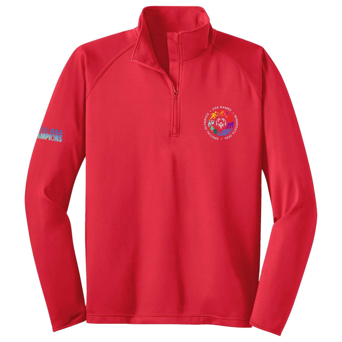 USA GAMES 2026 Sport-Tek® Sport-Wick® Stretch 1/4-Zip Pullover