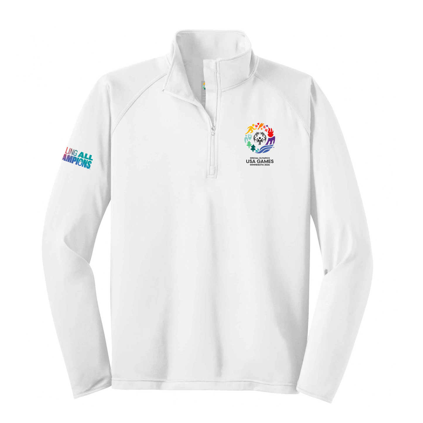 USA Games Sport-Tek® Sport-Wick® Stretch 1/4-Zip Pullover