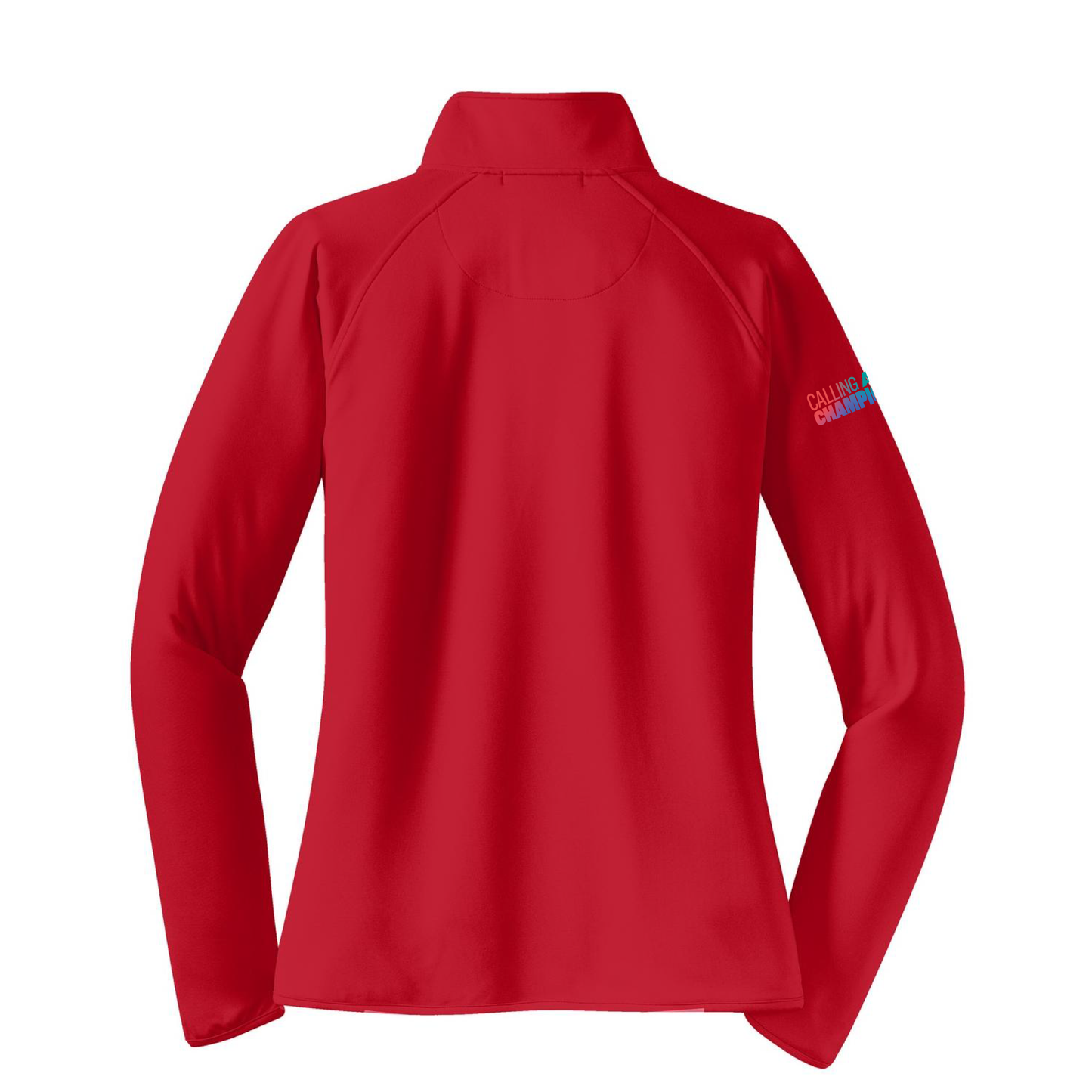 USA Games Sport-Tek Women's Sport-Wick Stretch 1/4-Zip Pullover