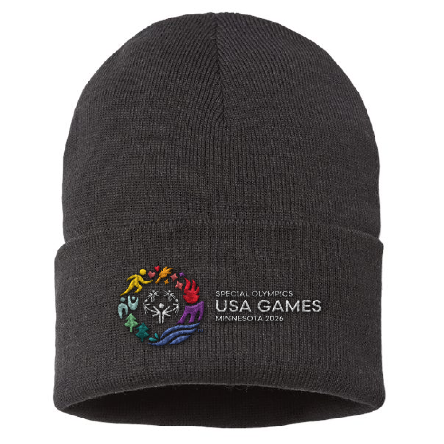 Classic Logo Embroidered Adult Beanie (Free Gift With Purchase)