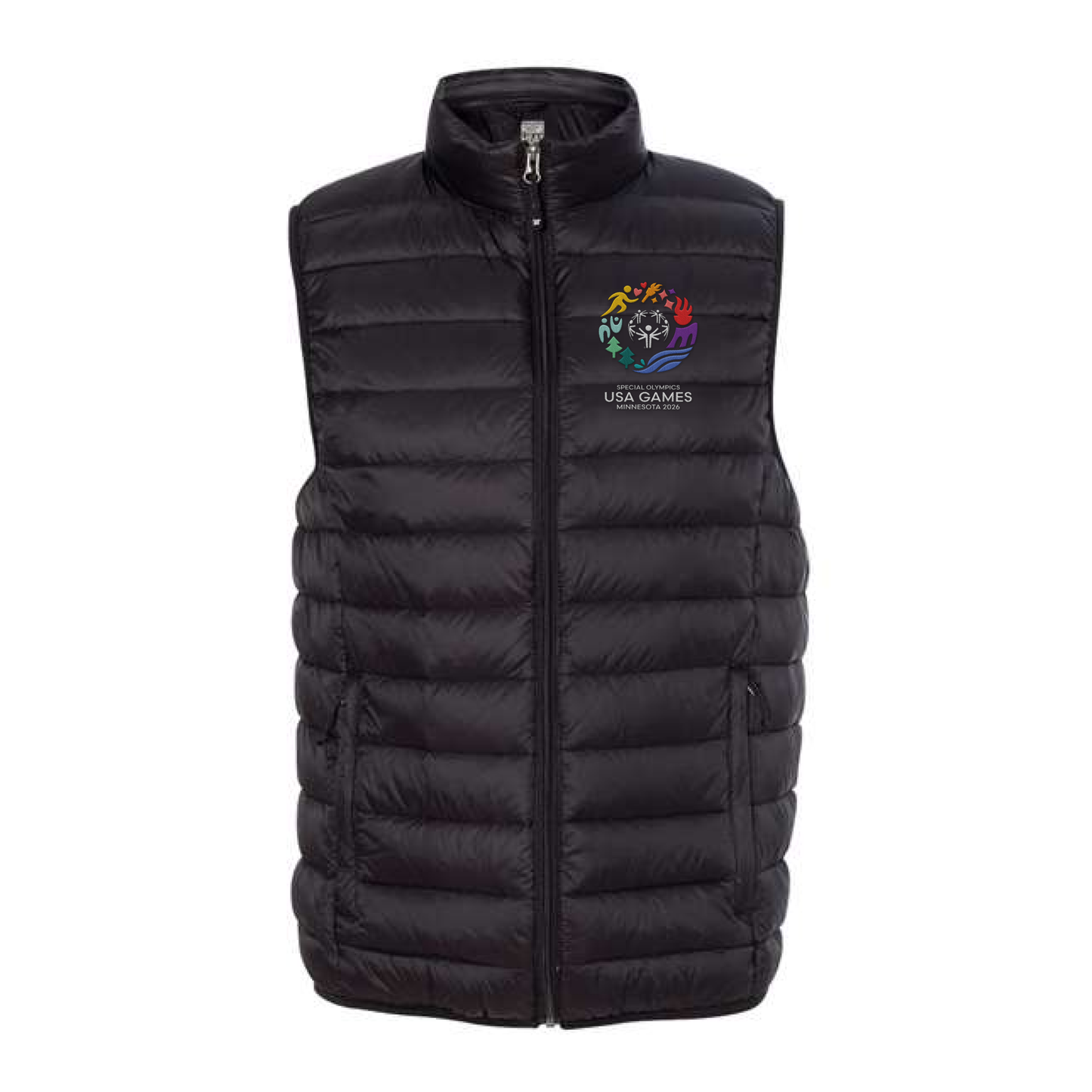 USA Games Men's 32 Degrees Weatherproof Packable Down Vest