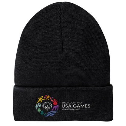 Classic USA Games Embroidered Adult Cuffed Beanie