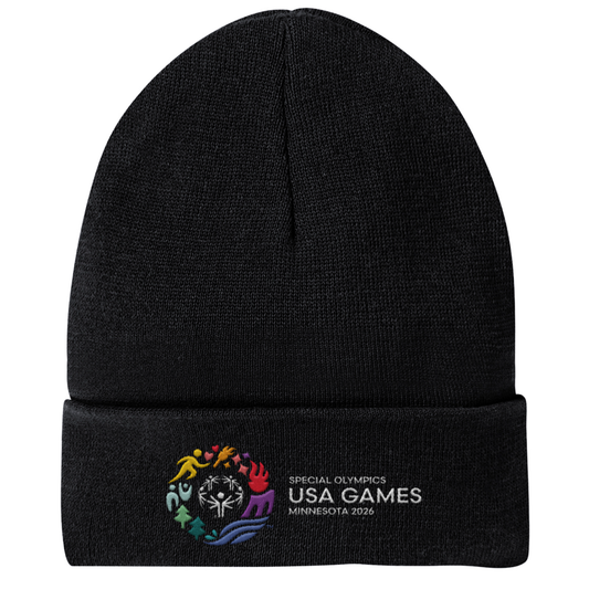 Classic USA Games Embroidered Adult Cuffed Beanie