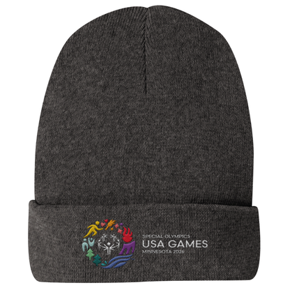 Classic USA Games Embroidered Adult Cuffed Beanie