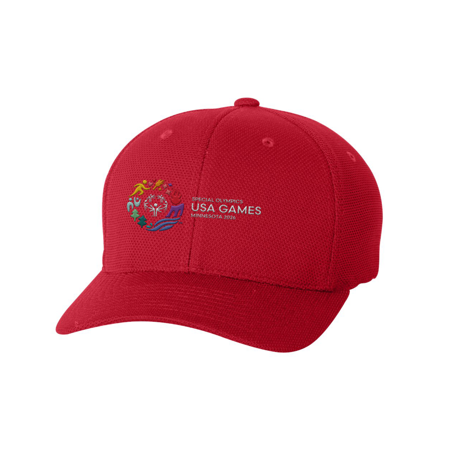 Classic USA Games Embroidered Flexfit Mesh Cap