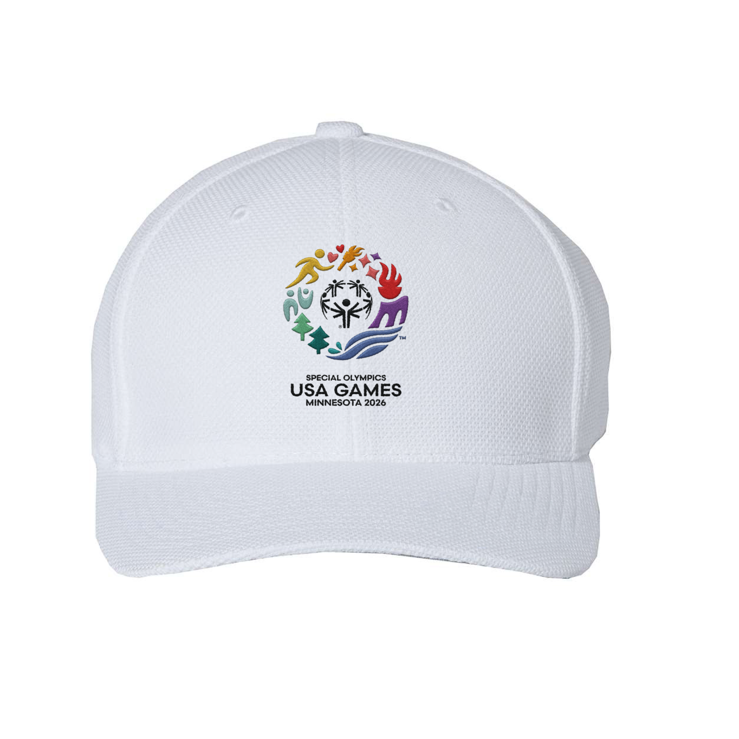 Classic USA Games Embroidered Flexfit Mesh Cap