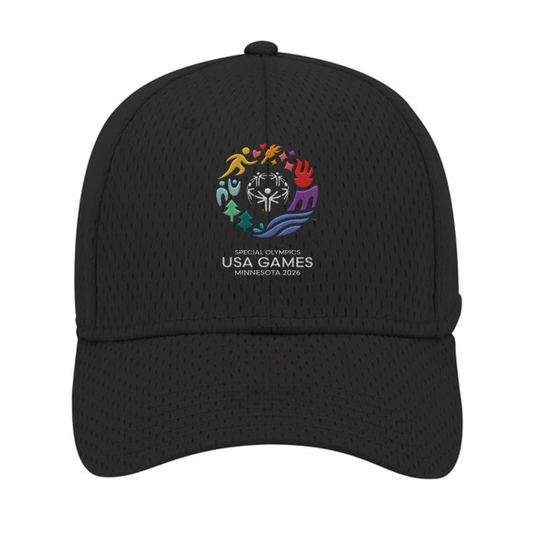 Classic Logo Embroidered Flexfit Mesh Cap