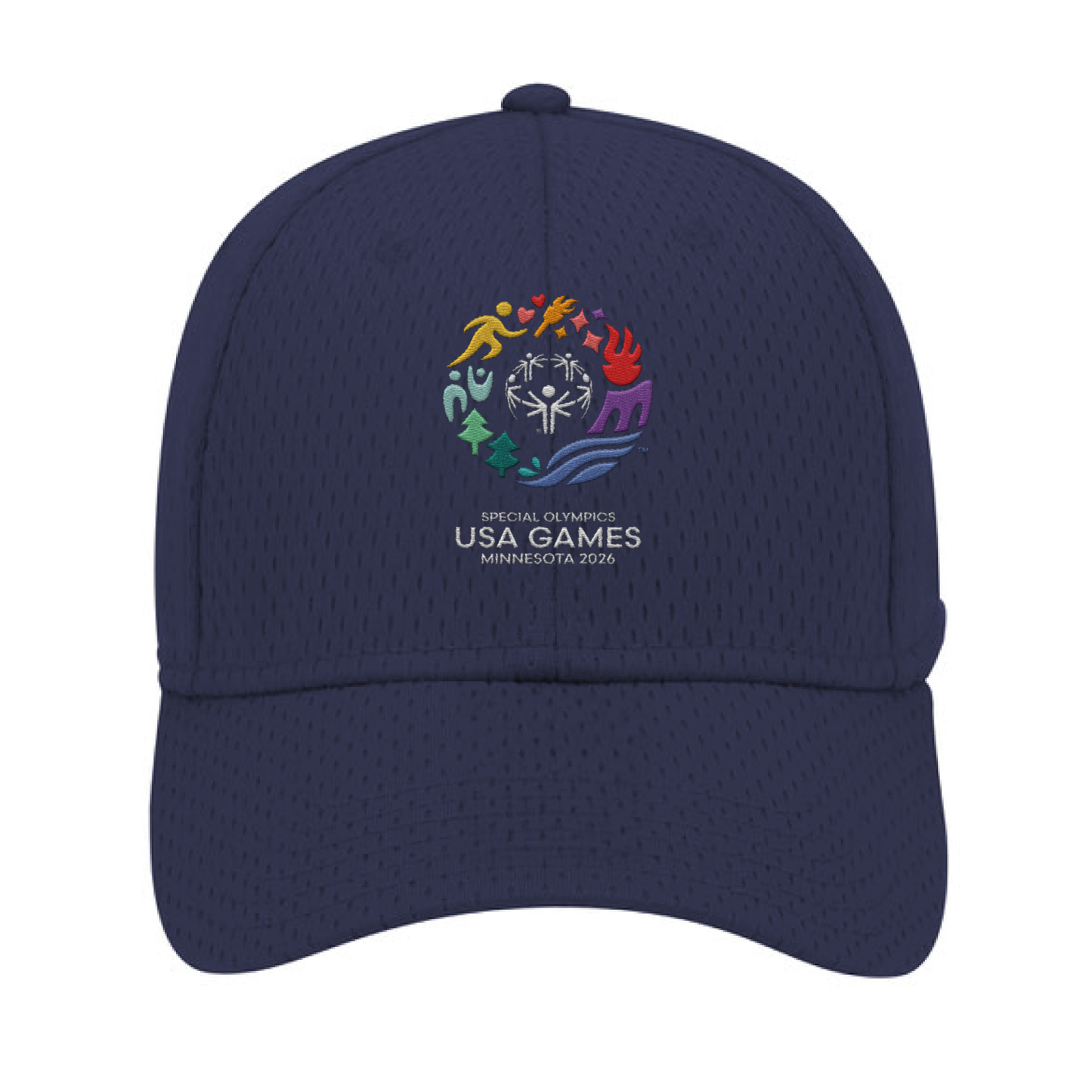 Classic Logo Embroidered Flexfit Mesh Cap