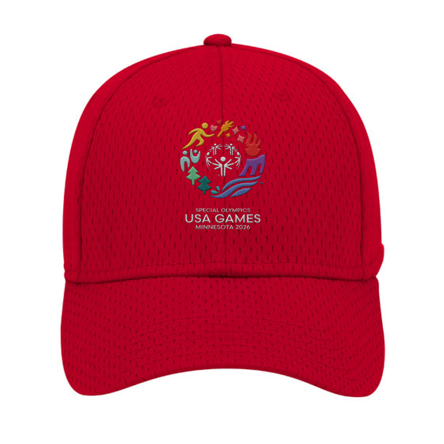 Classic Logo Embroidered Flexfit Mesh Cap