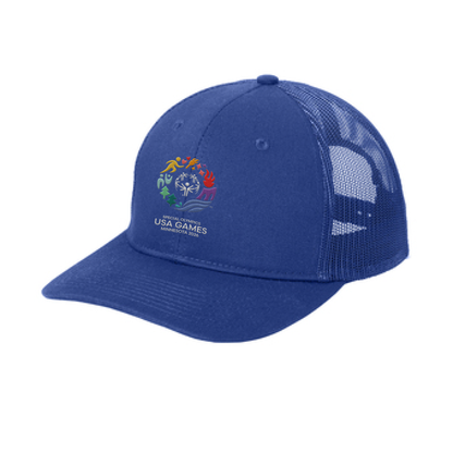 Classic USA Games Embroidered Snapback Trucker Hat