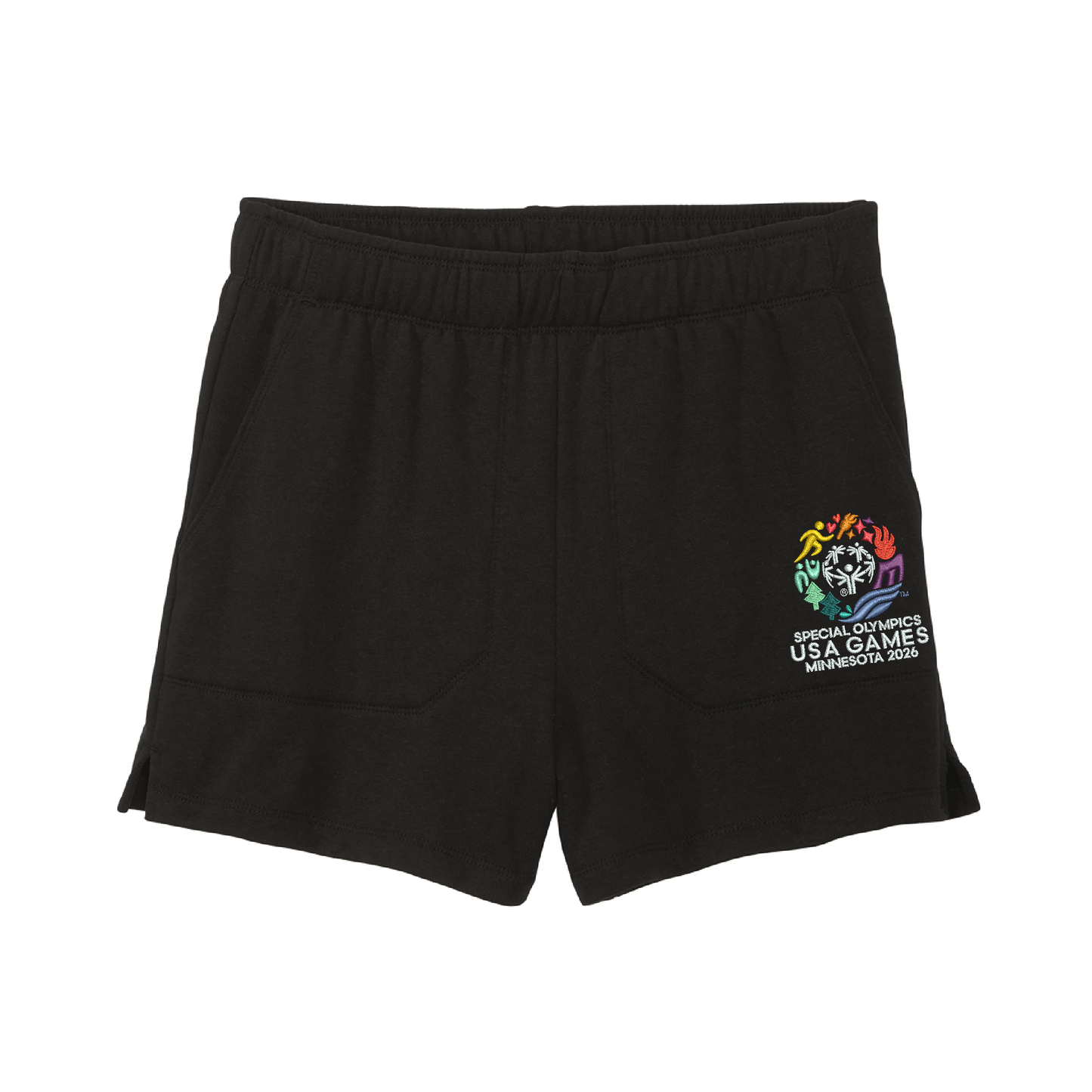 Classic 2026 USA Games Premium Women's Tri-Blend Fleece Shorts