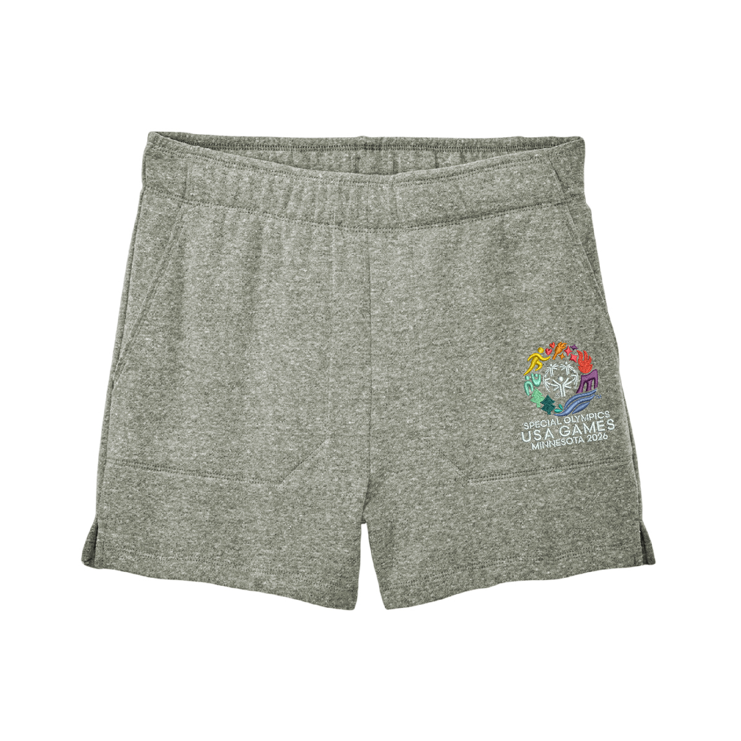 Classic 2026 USA Games Premium Women's Tri-Blend Fleece Shorts