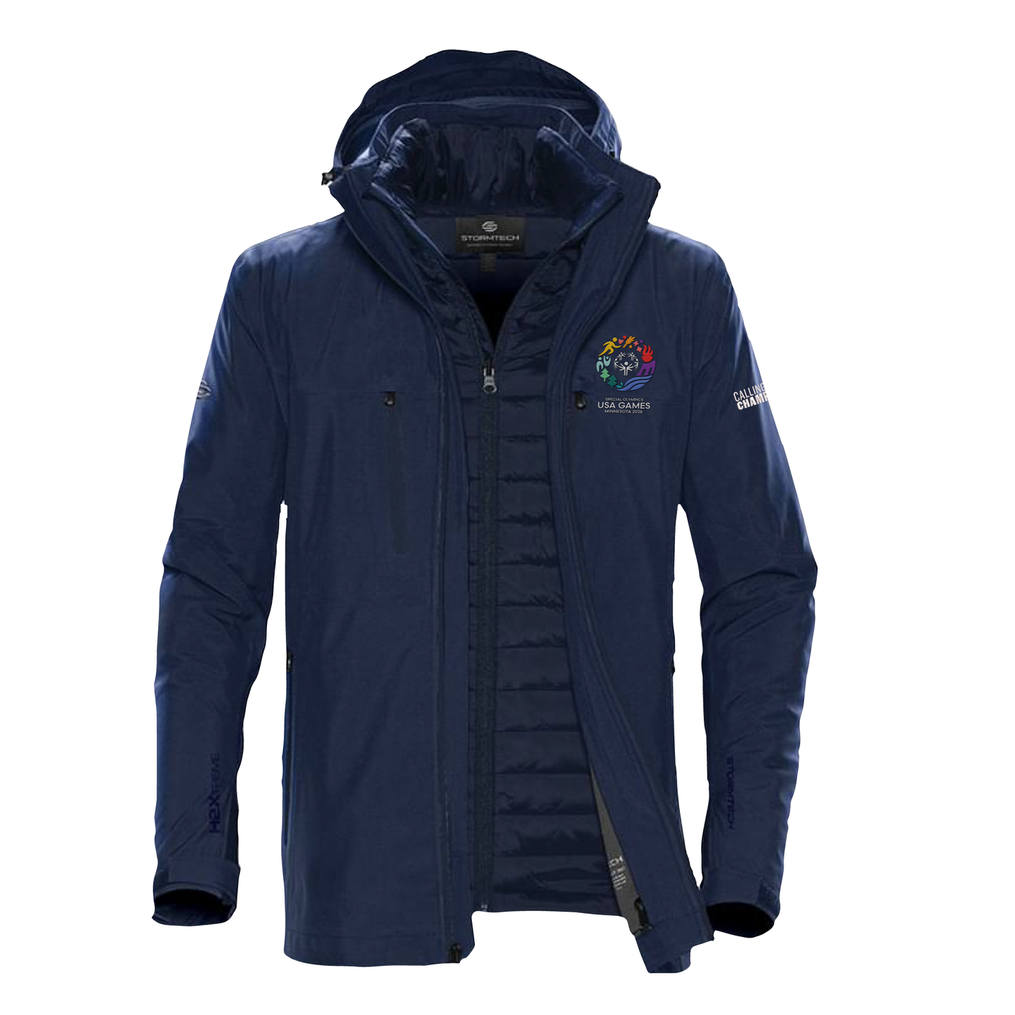 Embroidered USA Games Stormtech Matrix System 3-in-1 Jacket