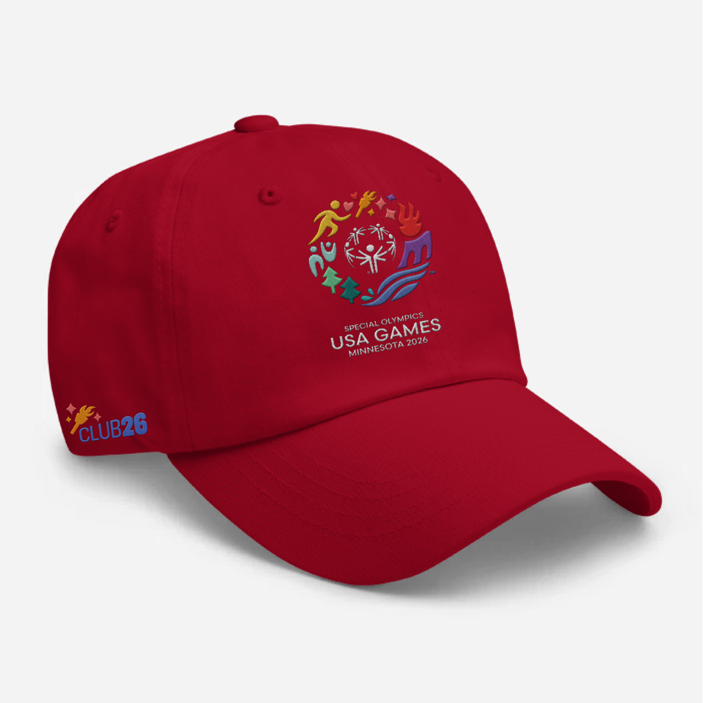 Club26 Embroidered Dad Cap