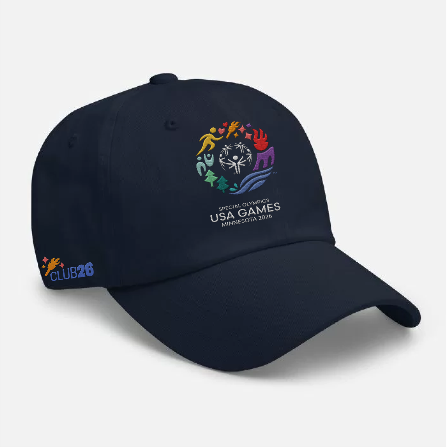 Club26 Embroidered Dad Cap