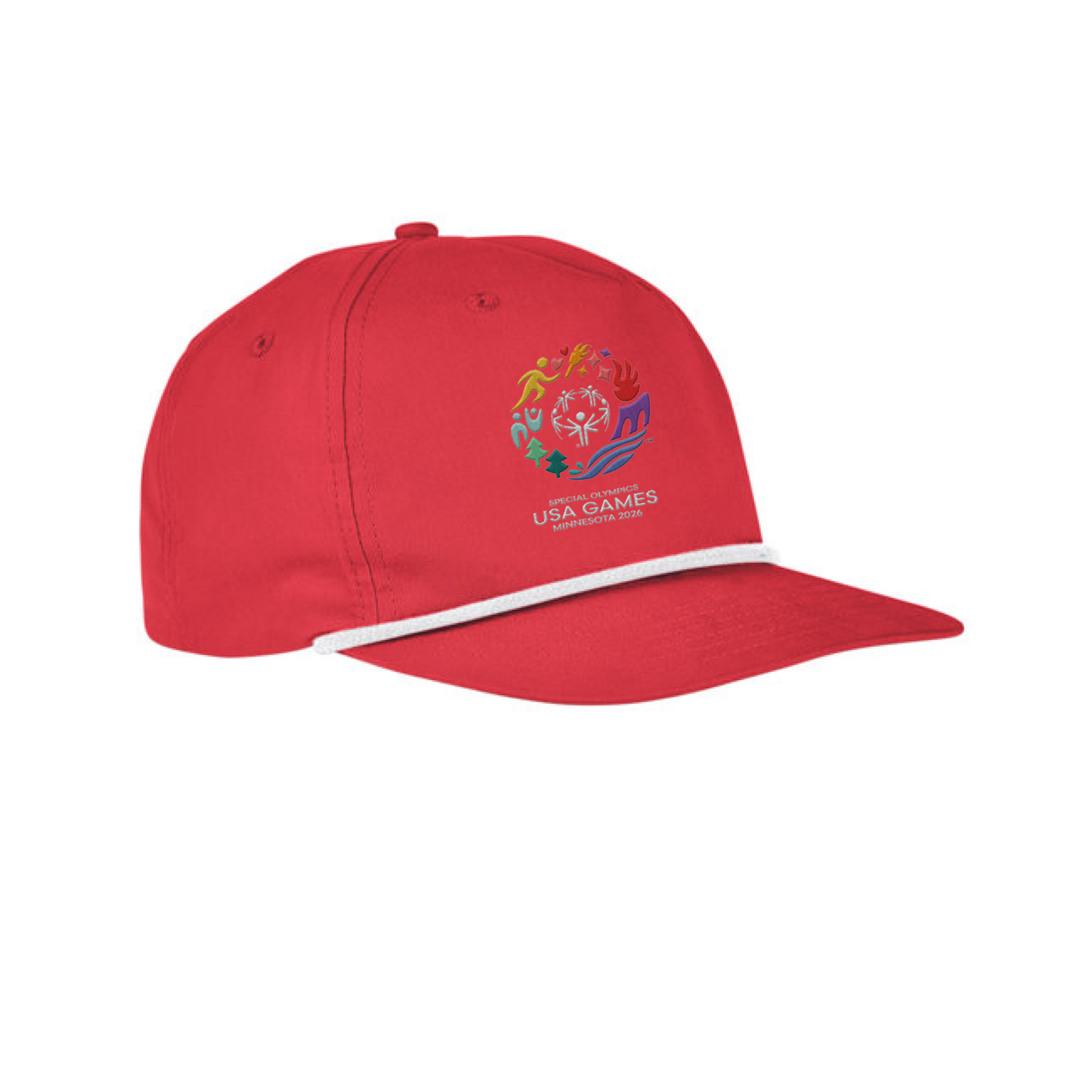 Classic USA Games Embroidered Rope Cap