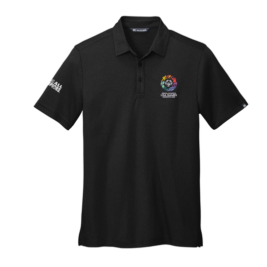 USA Games Embroidered Men's Travis Mathew Coto Performance Polo