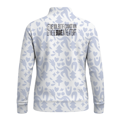 Athlete Oath Women's Track Jacket with Full Zipper
