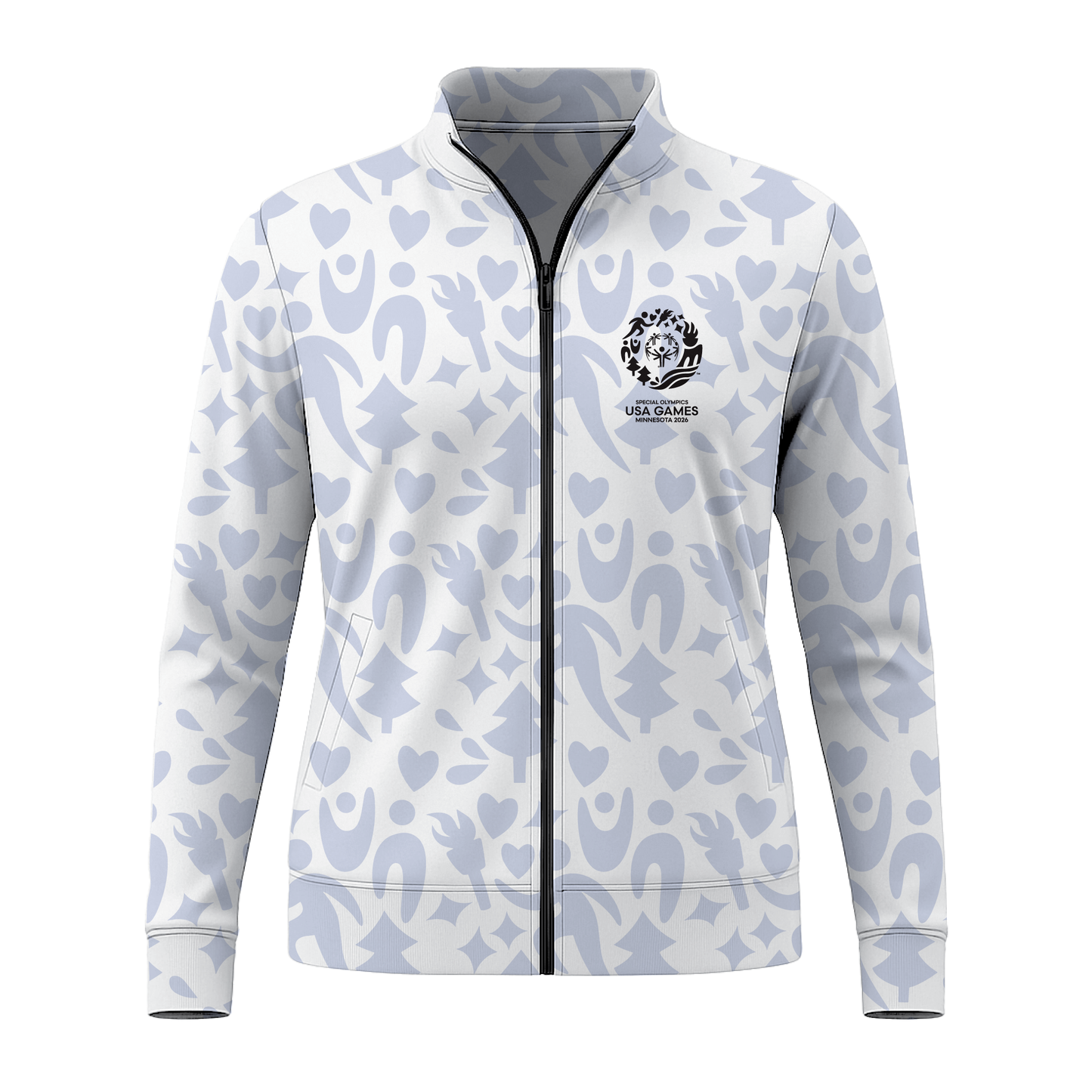 Athlete Oath Women's Track Jacket with Full Zipper