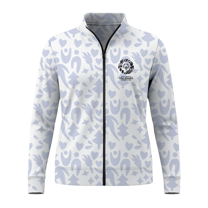 Athlete Oath Women's Track Jacket with Full Zipper