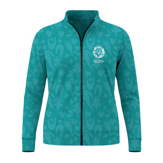 Athlete Oath Women's Track Jacket with Full Zipper