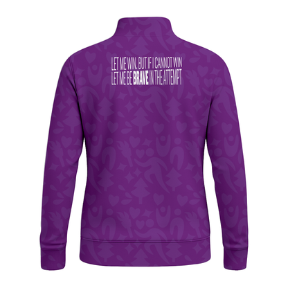 Athlete Oath Women's Track Jacket with Full Zipper