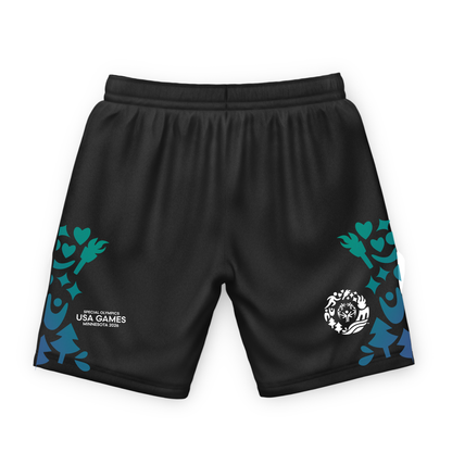 Iconic Border Premium Men's Gym Shorts