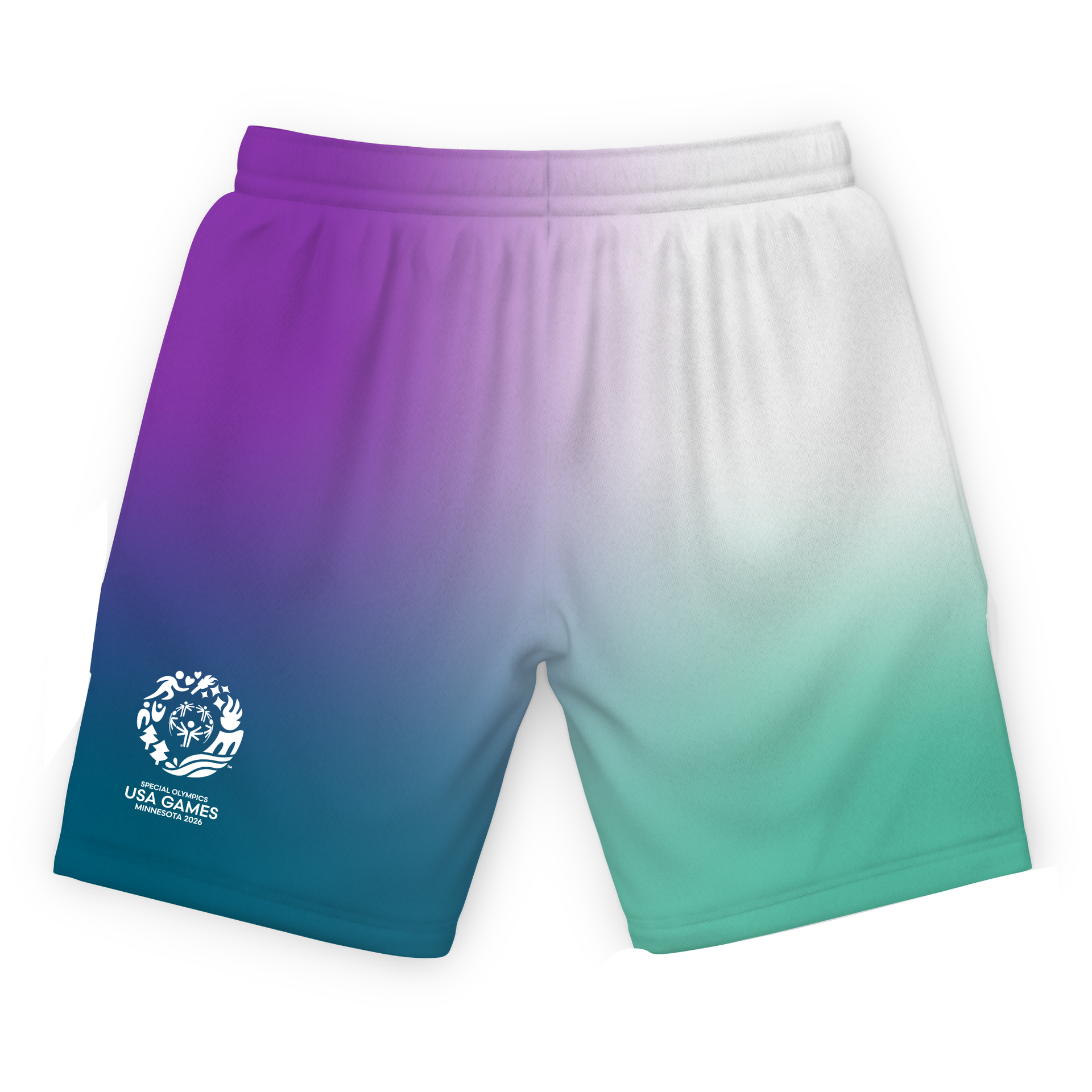 MamoLÝFT COLOR GRADATION STAGE SHORTS Bi Color Gradation Stage Shorts - Green – LÝFT