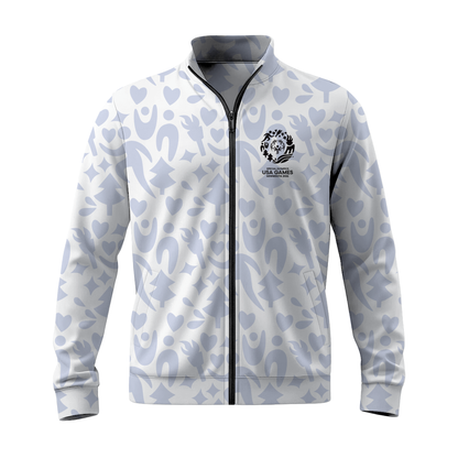 Athlete Oath Men's Track Jacket with Full Zipper