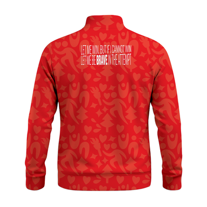 Athlete Oath Men's Track Jacket with Full Zipper