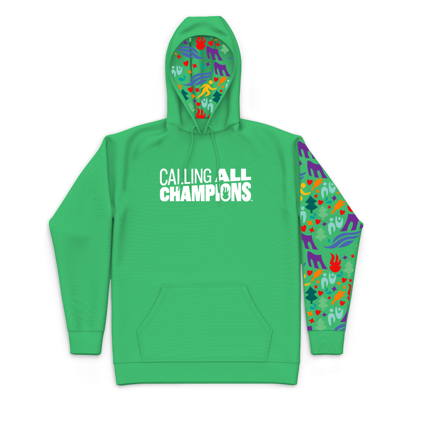 Iconic Single Sleeve Calling All Champions™ Performance Hoodie