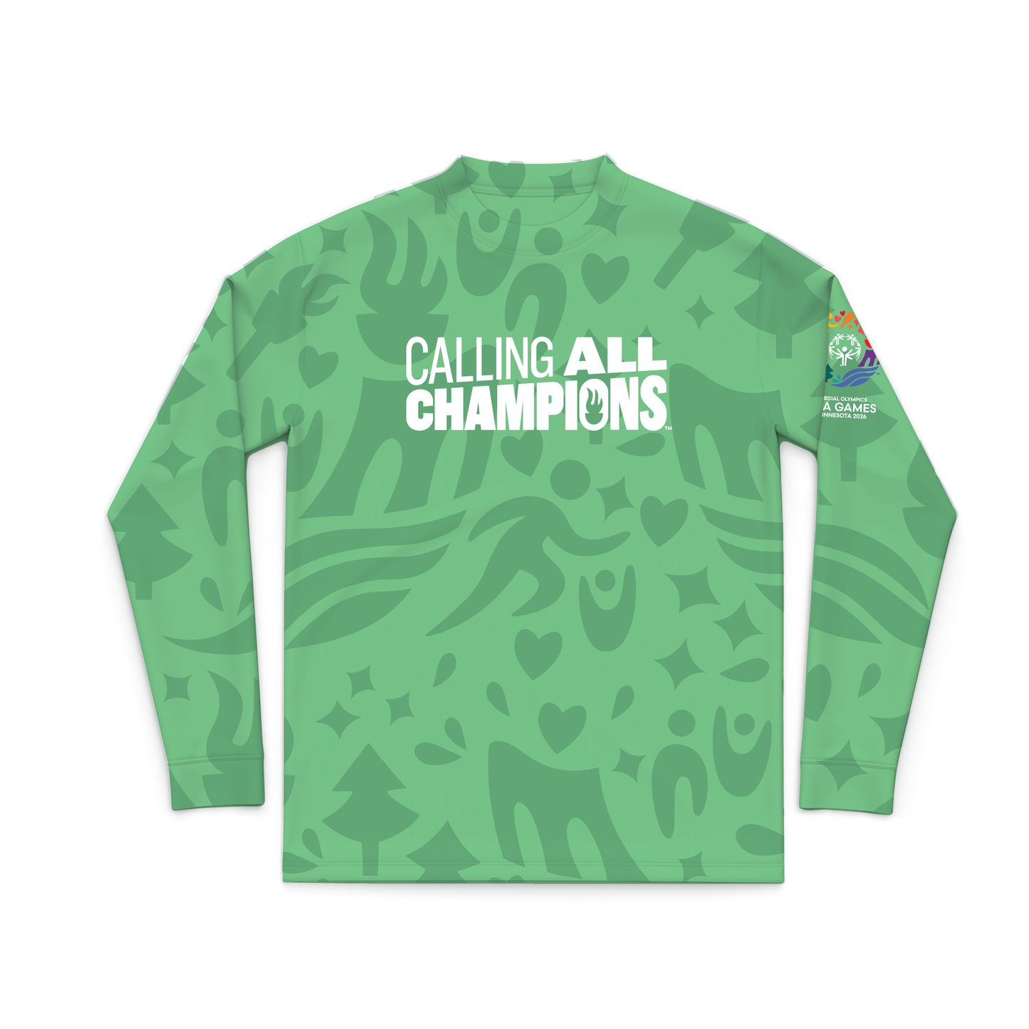 Iconic Calling All Champions™ Unisex Performance Long Sleeve Tee