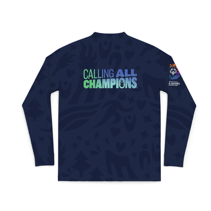 Iconic Calling All Champions™ Unisex Performance Long Sleeve Tee