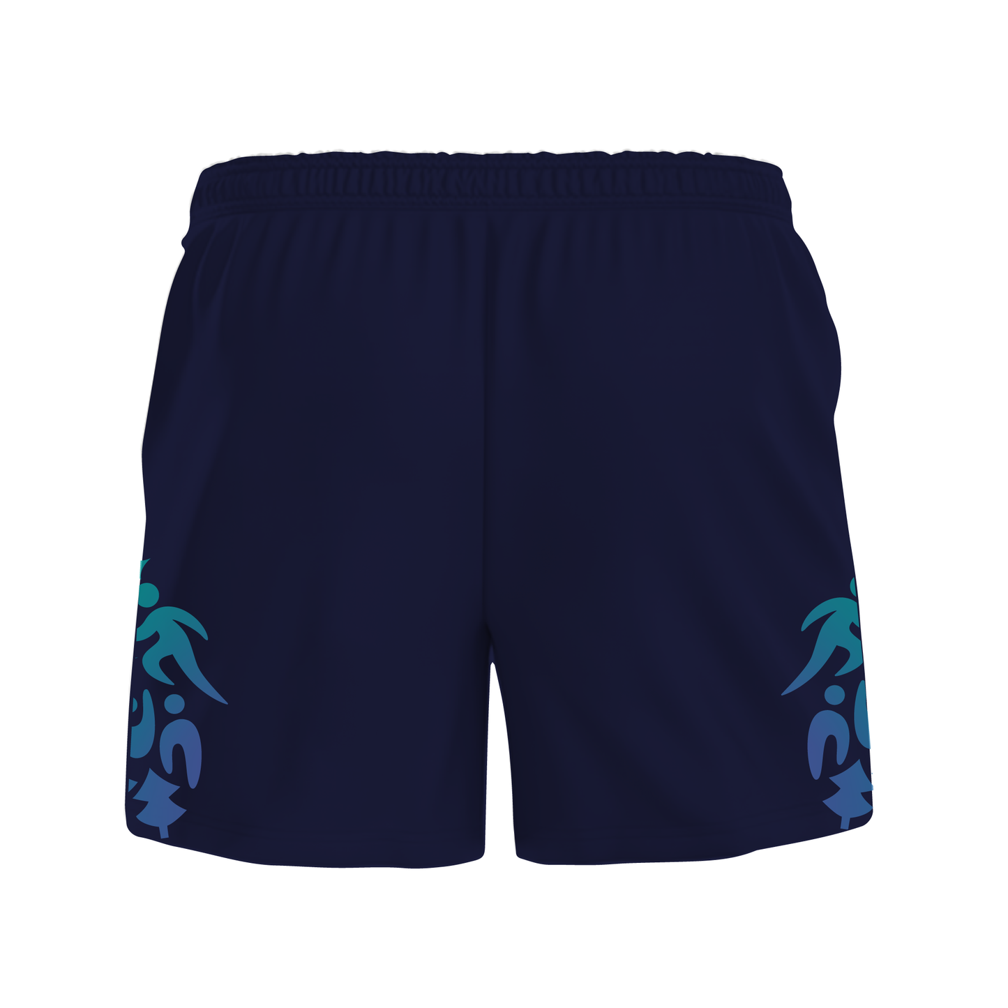 Iconic Border Women's Gym Shorts