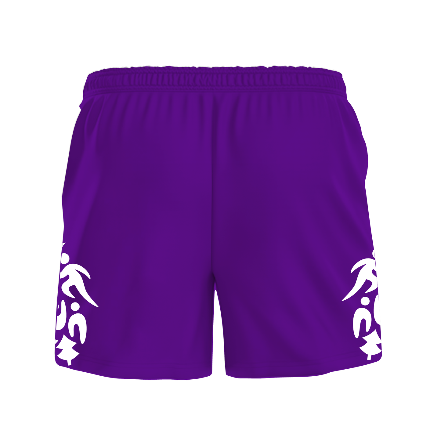 Iconic Colorful Border Premium Women's Gym Shorts