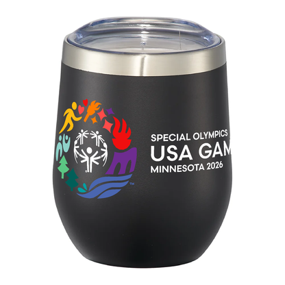 Classic USA Games 12 oz Insulated Stemless Wine Tumbler