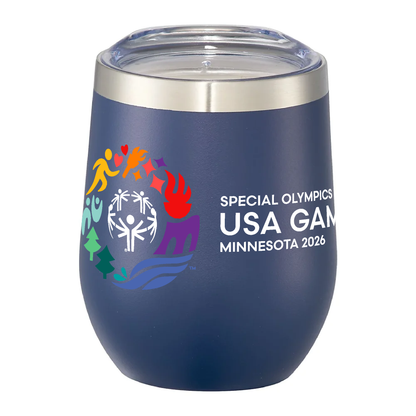 Classic USA Games 12 oz Insulated Stemless Wine Tumbler